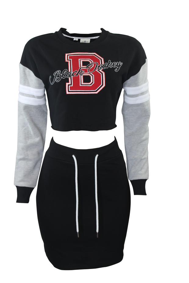 BJC Miss Varsity Set – Black Jockey Clothing