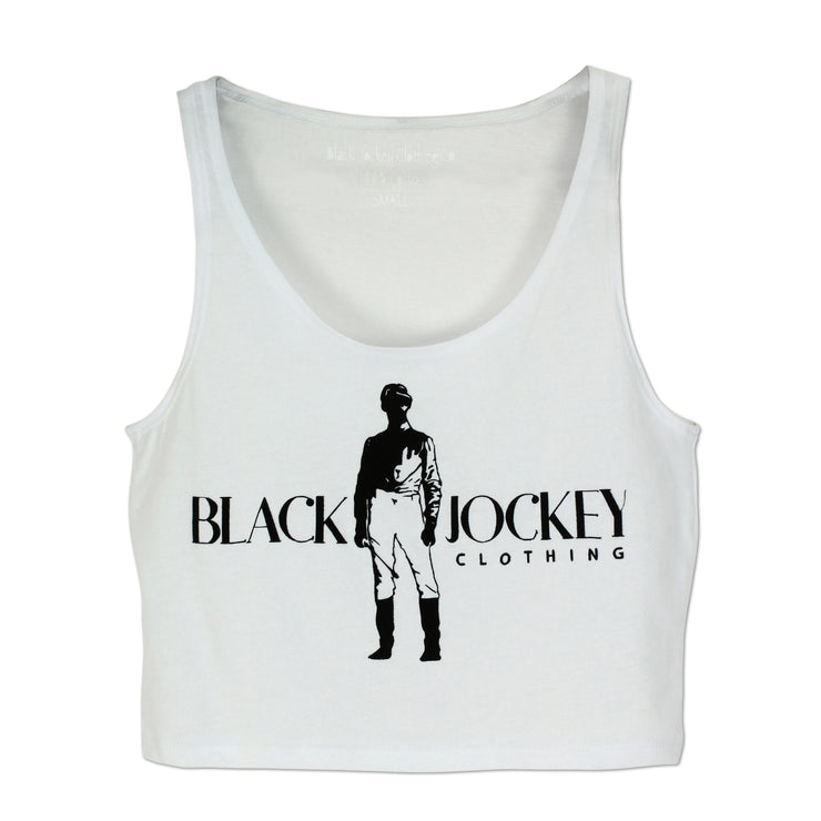 Ladies Black Jockey Tank Top