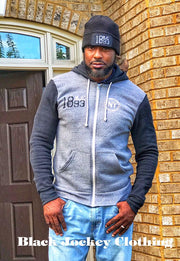 WILLE SIMMS 1893 BELMONT, NY HOODIE